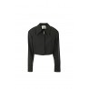 Niche Crop ERIKA CAVALLINI Jacket Black