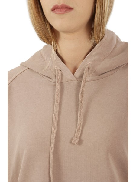 Sweatshirt CIRCOLO Hoodie Antique Pink