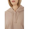 Felpa Circolo Hoodie con cappuccio Rosa Antico