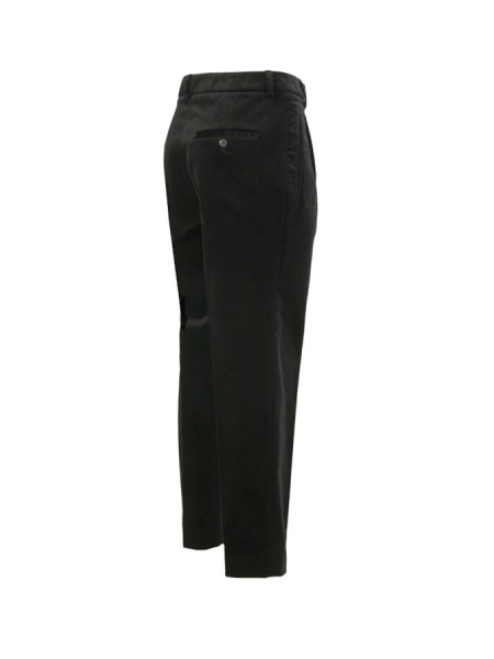 Alberto Biani black velvet trousers