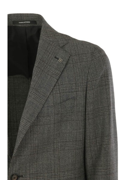 Prince of Wales Grey TAGLIATORE Suit