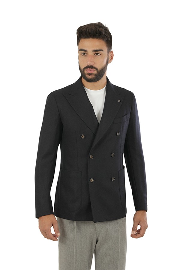 Blue TAGLIATORE Jacket