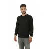 Sweater SUN68 Crew Neck Cuffs Stripes Black