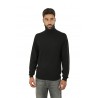 Black SUN68 Turtleneck Sweater