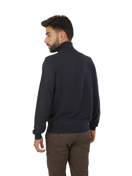 Sun68 turtleneck sweater Navy blue