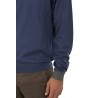 Sun68 Elbow Blue Crew Neck Sweater