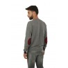 Maglia Sun68 Girocollo Elbow Grigio Medio