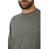 Medium Grey Double Crewneck SUN68 Sweater