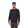 Double Navy Blue Crewneck SUN68 Sweater