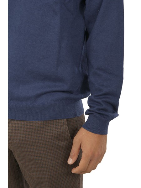 Blue Crewneck sun68 Sweater