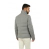 Grey Double-Breasted MONTECORE Down Jacket