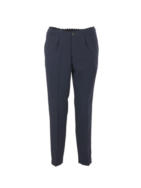 Blue DEVORE trousers