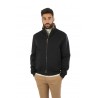 Blue Cashmere CANALI Bomber Jacket