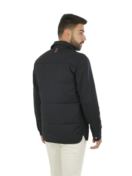 Blue CANALI Reversible Jacket