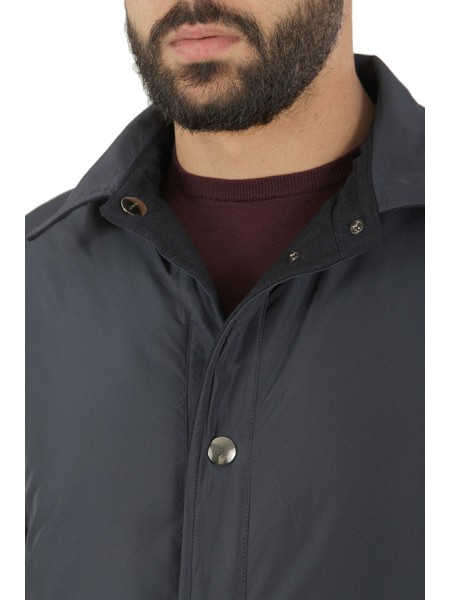 Blue CANALI Reversible Jacket