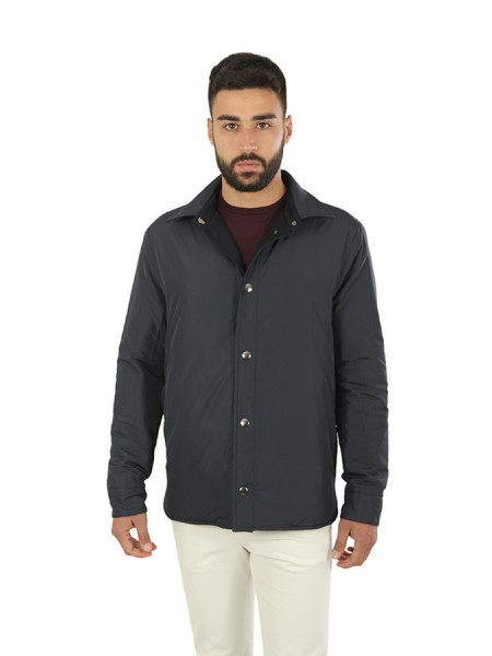 Blue CANALI Reversible Jacket