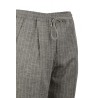 Stone Pinstripe BRIGLIA Trousers