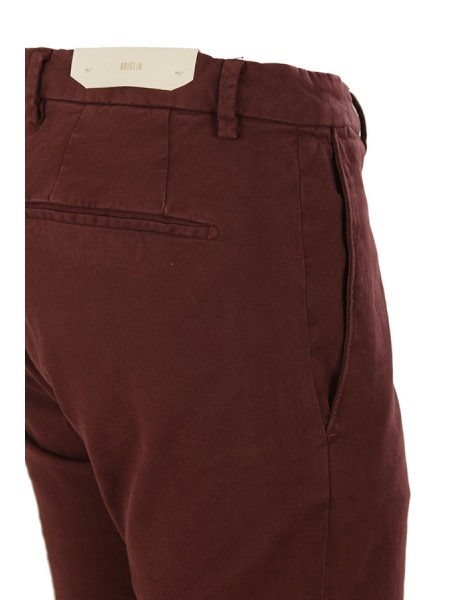 Burgundy BRIGLIA trousers