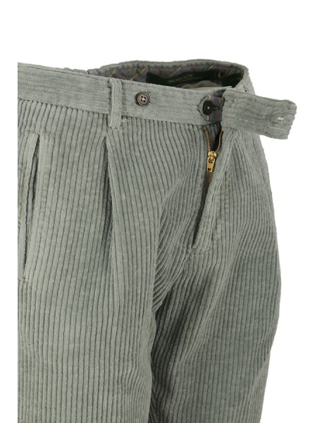 Grey Berwich Retro Trousers