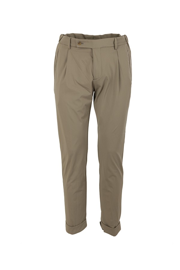 Berwich Retro Elax Taupe Trousers