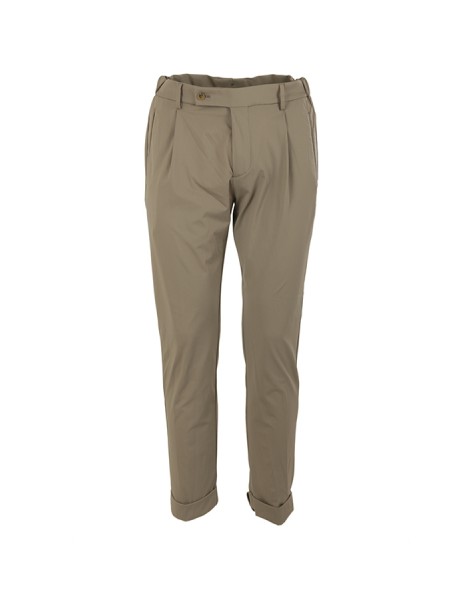 Berwich Retro Elax Taupe Trousers