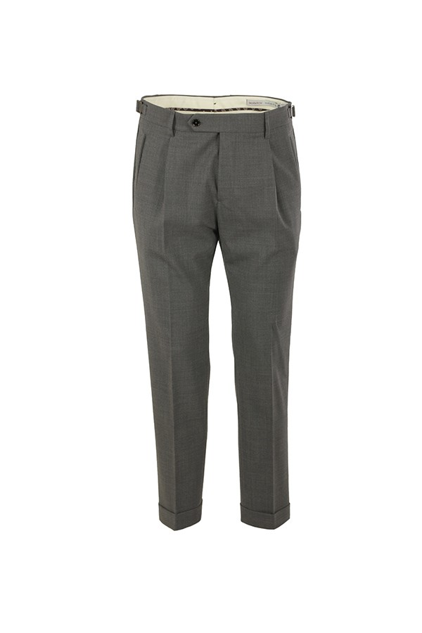 Grey Berwich Retro Trousers