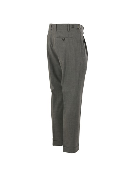 Grey Berwich Retro Trousers