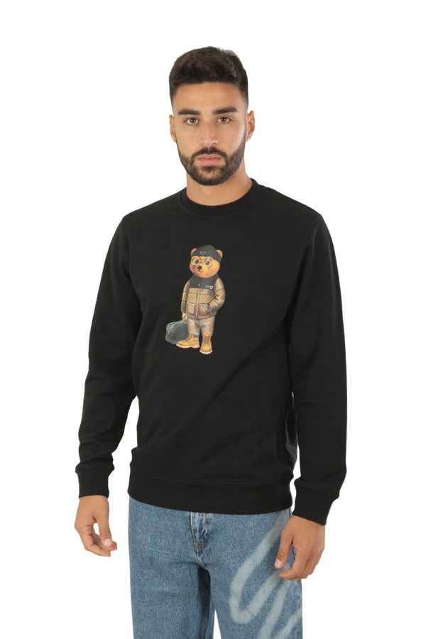 Organic Sweatshirt Filou Black