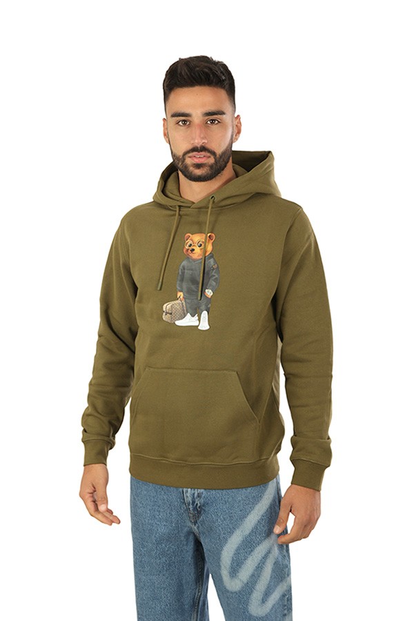 Organic Hoodie Filou Green