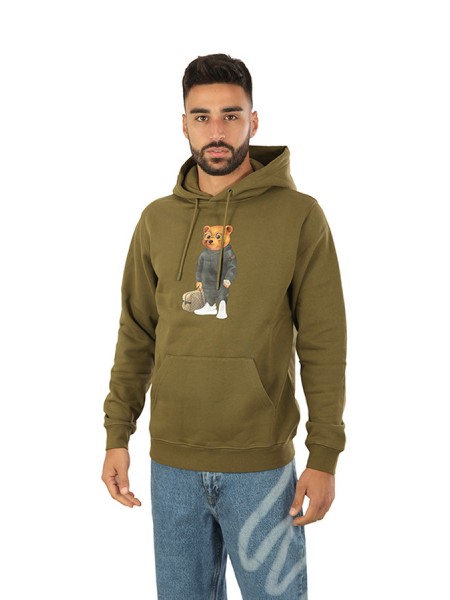 Organic Hoodie Filou Green