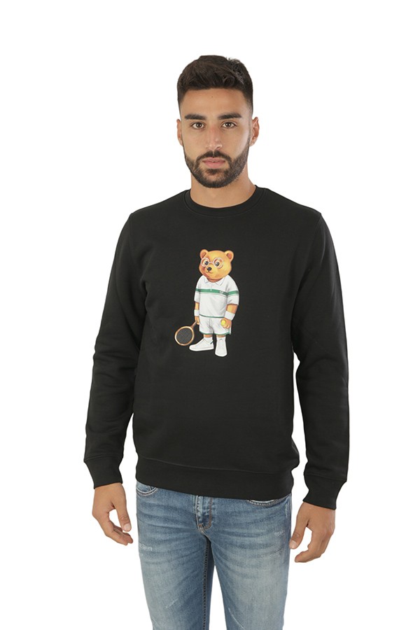 Filou Organic Crewneck Sweatshirt Black