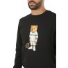 Filou Organic Crewneck Sweatshirt Black