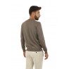 Suite 191 Round Neck Sweater Walnut