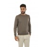 Suite 191 Round Neck Sweater Walnut