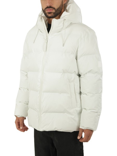 Rains Puffer Jacket White