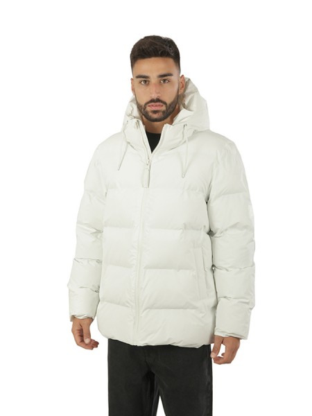 Rains Puffer Jacket White