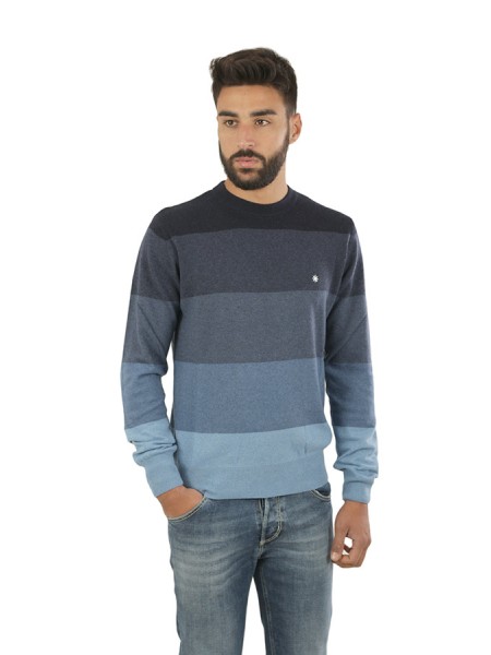 Blue Striped MANUEL RITZ Sweater