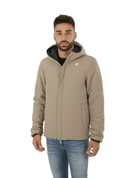 k-way Warm Jacket Blue/Beige