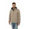 Giubbino K-Way Warm Blu/Beige