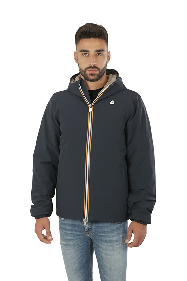 k-way Warm Jacket Blue/Beige