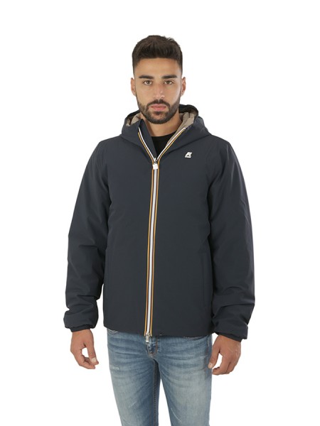 k-way Warm Jacket Blue/Beige