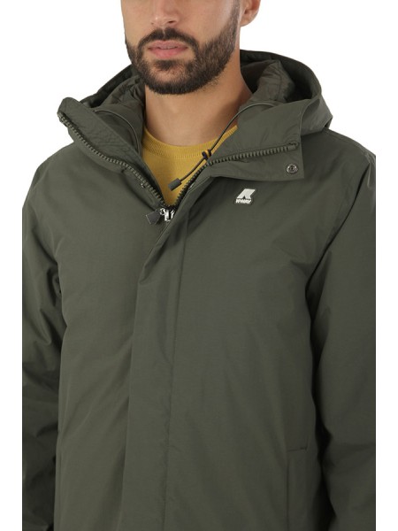 Thomas k-way Warm Ottoman Green/Blackish Jacket