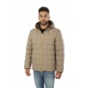 Giubbino K-Way Thermo Double Marrone/Beige