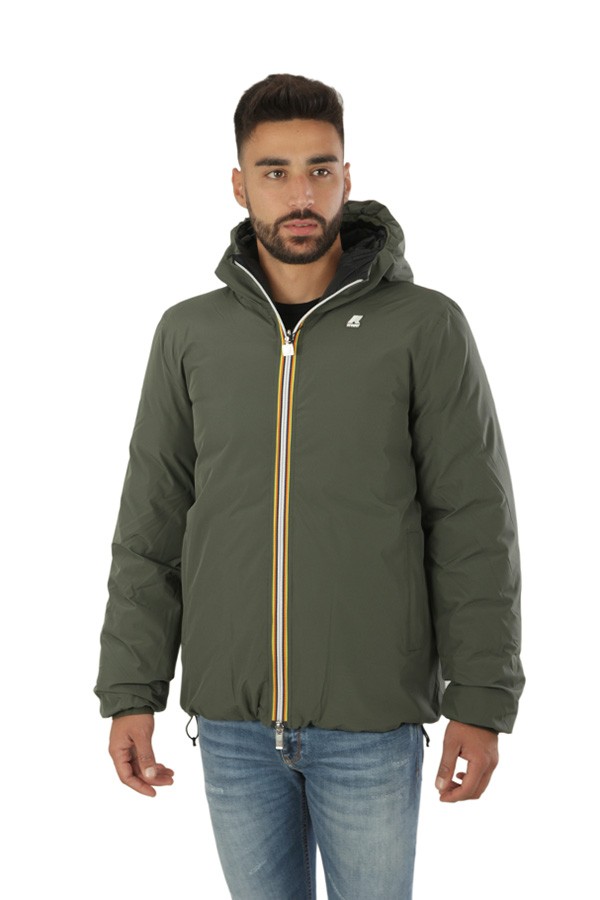 k-way Thermo Double Green/Black Jacket