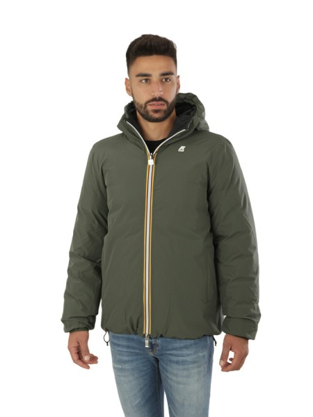 k-way Thermo Double Green/Black Jacket