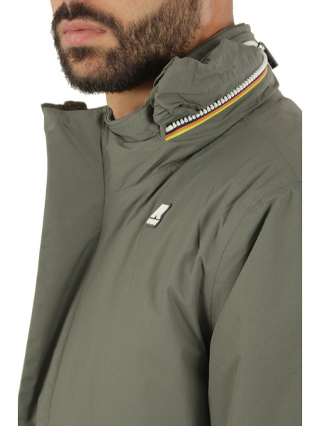 Amaury Ripstop Green k-way Jacket