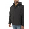 Jack k-way Ripstop Jacket Black/Blue