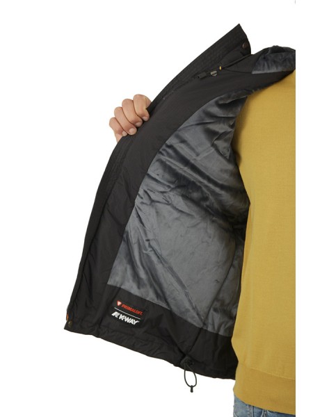 Jack k-way Ripstop Jacket Black/Blue