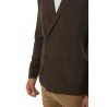 Double-breasted lapel clothing 100% merino wool