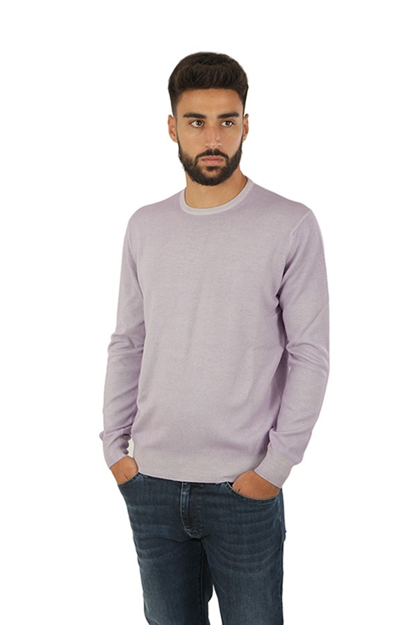 Crewneck clothing 75%15%se 10%cashmere